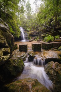 Waterfall in Blue Mountains National Park