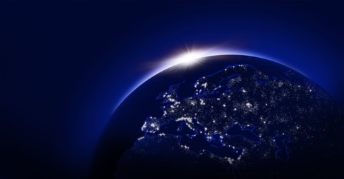 Planet Earth seen from space