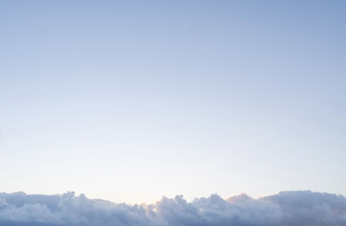 Blue sky and clouds