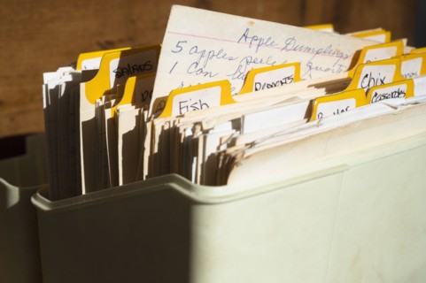 Box of old files