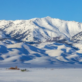 Scenic view of Soldier Mountain