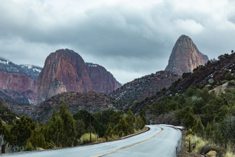 Kolob Canyon section of Zion National Park