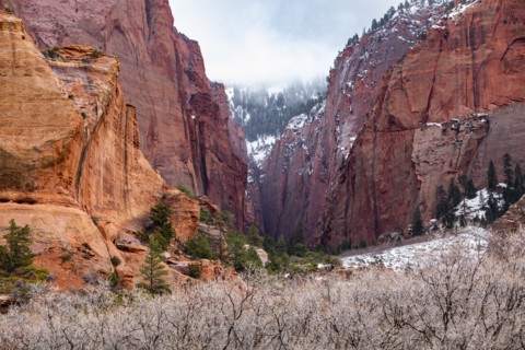 Kolob Canyon section of Zion National Park