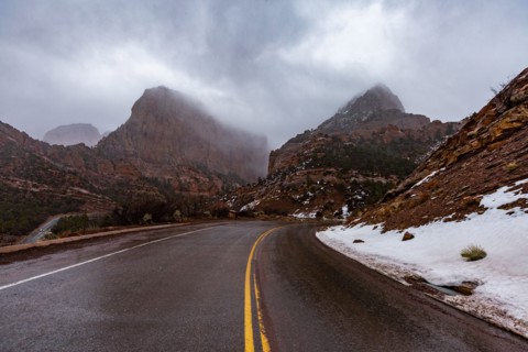 Kolob Canyon section of Zion National Park