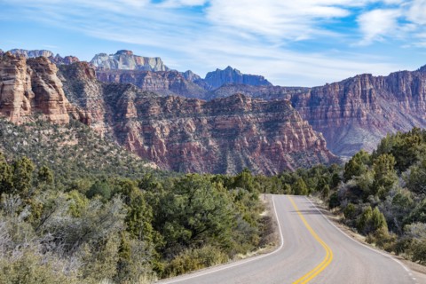 Kolob Terrace section of Zion National Park