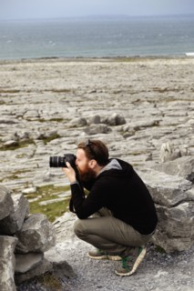 Man taking photograph