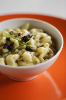 Macaroni cheese with truffle