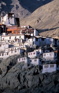 Buddhist Lamayuru Monastery in Himalayas