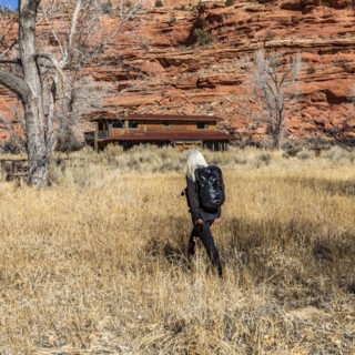 Woman hiking in Grand Staircase-Escalante National Monument