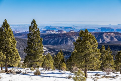 Scenic landscape in Grand Staircase-Escalante National Monument