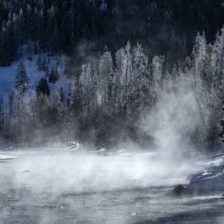 Salmon River in winter