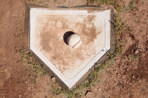 Baseball home plate