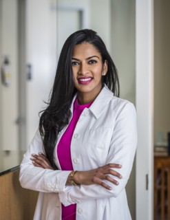 Portrait of female doctor