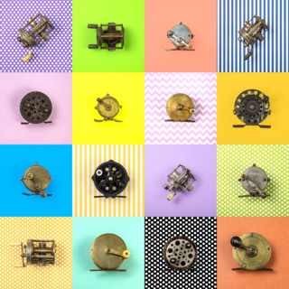 Vintage fishing reels
