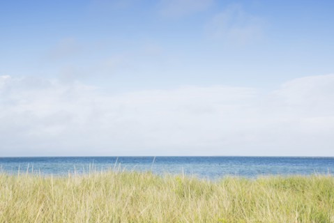 Nantucket Sound from dunes at Madaket Beach