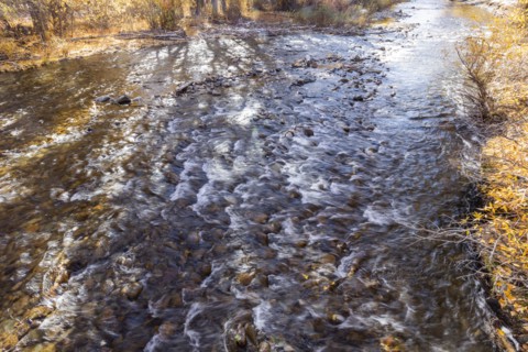 Riffles in Big Wood River