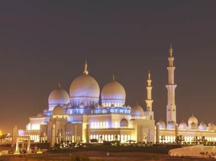 Ornate domed building and spires