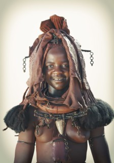 Black woman wearing traditional headdress