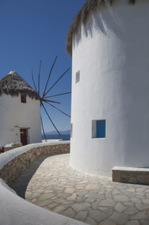 Walkway and exterior of traditional building