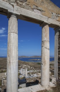 Pillars and ruin walls