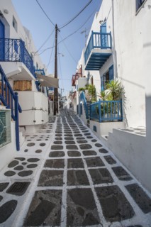 Alleyway and traditional buildings