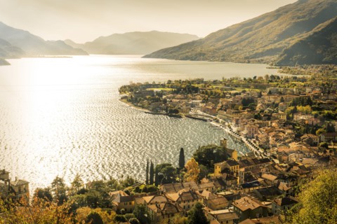 Scenic view of waterfront