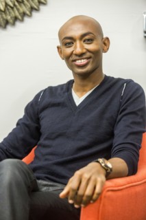 Portrait of smiling African American man