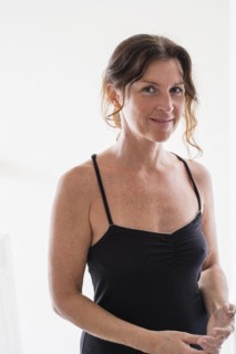 Caucasian woman smiling