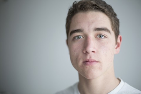 Close up of serious Caucasian man