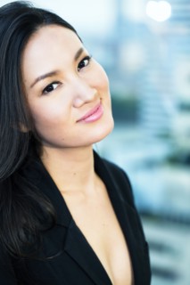 Portrait of smiling Asian woman