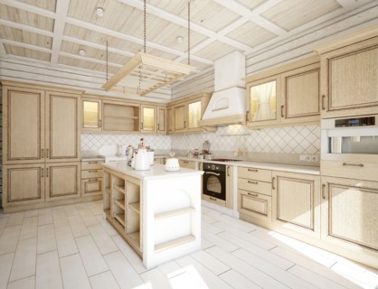 Modern domestic kitchen