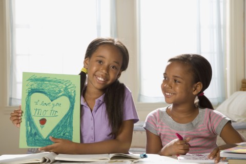 African American sisters coloring