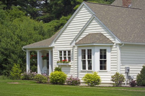 Exterior of a single family home