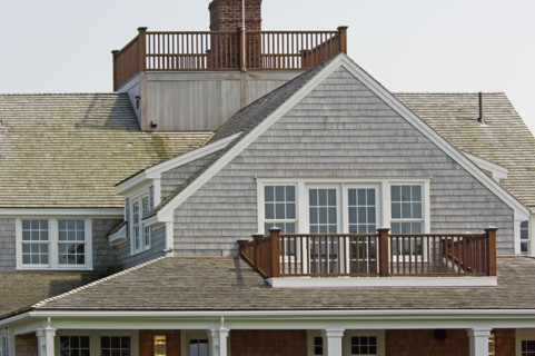 High section of a single family home