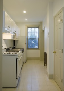Traditional empty kitchen