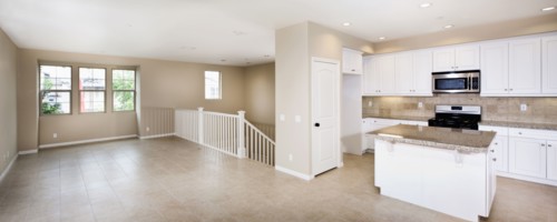 Empty house with kitchen at Ontario