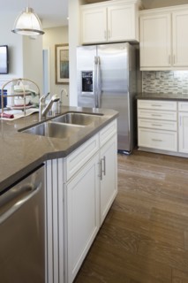Interior of domestic kitchen