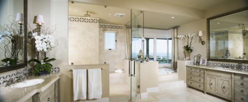 Large master bathroom