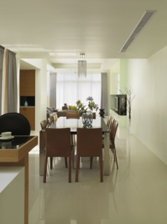 Modern dining table