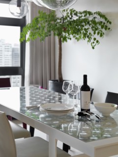 Modern dining room table