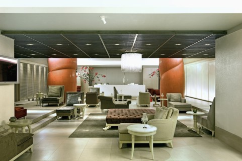 Large eclectic living room
