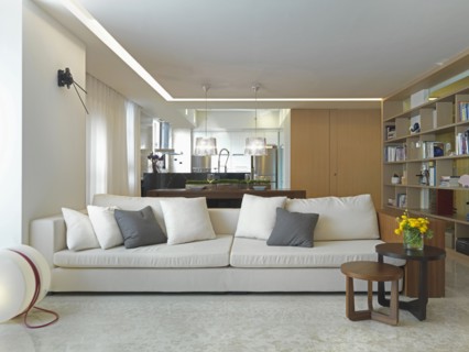 Simple modern living room