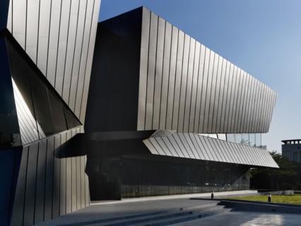 Exterior modern building