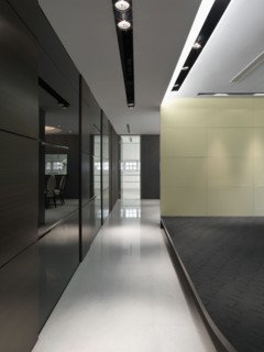 Hallway in modern home