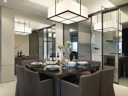 Square dining room table