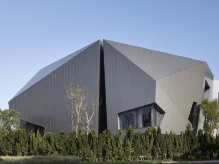 Exterior modern building