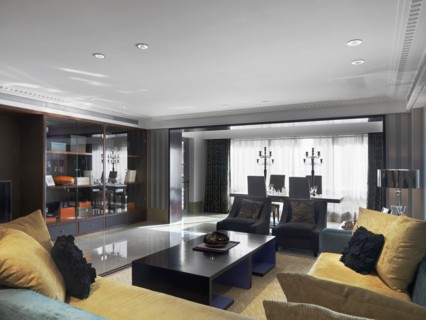 Living room in modern home