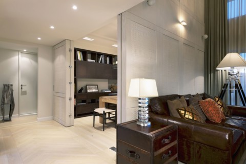 Interior view of modern home