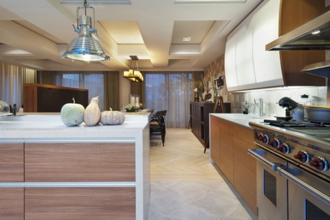 Kitchen in modern home