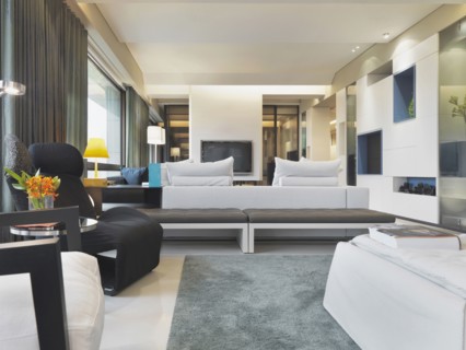 Living room in modern home